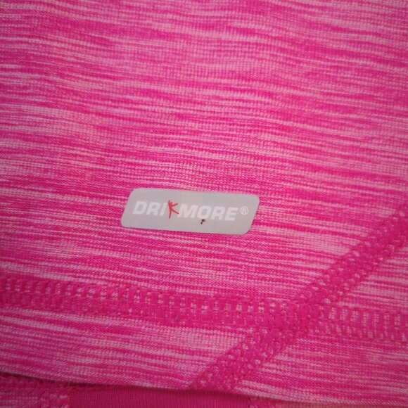 Danskin Now Ladies Size XXL Racer Back Hot Pink Sleeveless Fitted Athletic Top - Picture 4 of 6